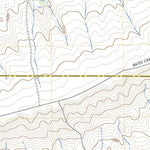 United States Geological Survey Bates Creek Reservoir, WY (2023, 24000-Scale) digital map