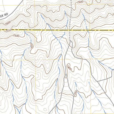 United States Geological Survey Bates Creek Reservoir, WY (2023, 24000-Scale) digital map
