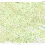 United States Geological Survey Bates, OR (1987, 100000-Scale) digital map
