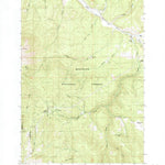 United States Geological Survey Bates, OR (1988, 24000-Scale) digital map