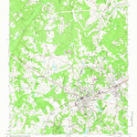 United States Geological Survey Batesburg, SC (1964, 24000-Scale) digital map