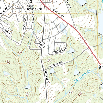 United States Geological Survey Batesburg, SC (2020, 24000-Scale) digital map