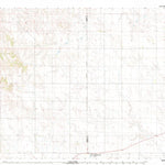 United States Geological Survey Batesland, SD (1981, 25000-Scale) digital map