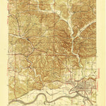 United States Geological Survey Batesville, AR (1942, 31680-Scale) digital map