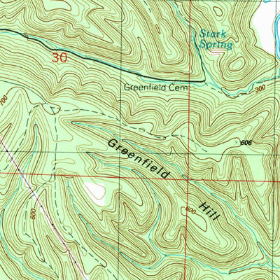 United States Geological Survey Batesville, AR (1989, 24000-Scale) digital map