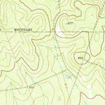 United States Geological Survey Batesville Hill, TX (1971, 24000-Scale) digital map
