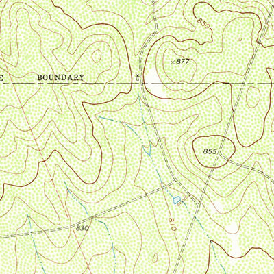 United States Geological Survey Batesville Hill, TX (1971, 24000-Scale) digital map