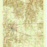 United States Geological Survey Batesville, IN (1946, 24000-Scale) digital map