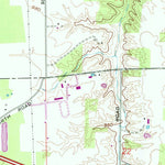 United States Geological Survey Batesville, IN (1961, 24000-Scale) digital map