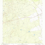 United States Geological Survey Batesville NW, TX (1972, 24000-Scale) digital map