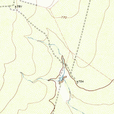 United States Geological Survey Batesville NW, TX (1972, 24000-Scale) digital map