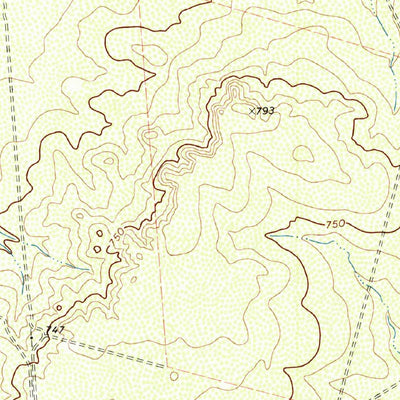 United States Geological Survey Batesville NW, TX (1972, 24000-Scale) digital map
