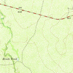 United States Geological Survey Batesville SW, TX (1972, 24000-Scale) digital map