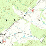 United States Geological Survey Bath Alum, VA (1968, 24000-Scale) digital map