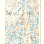 United States Geological Survey Bath, ME (1894, 62500-Scale) digital map