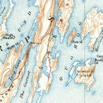 United States Geological Survey Bath, ME (1894, 62500-Scale) digital map