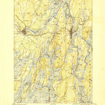 United States Geological Survey Bath, ME (1920, 62500-Scale) digital map