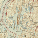 United States Geological Survey Bath, ME (1945, 62500-Scale) digital map