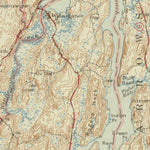 United States Geological Survey Bath, ME (1945, 62500-Scale) digital map