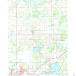 United States Geological Survey Bath, MI (1972, 24000-Scale) digital map