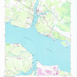 United States Geological Survey Bath, NC (1951, 24000-Scale) digital map