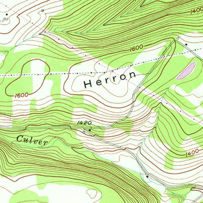 United States Geological Survey Bath, NY (1953, 24000-Scale) digital map
