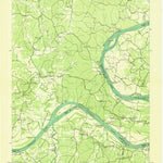 United States Geological Survey Bath Springs, TN (1936, 24000-Scale) digital map