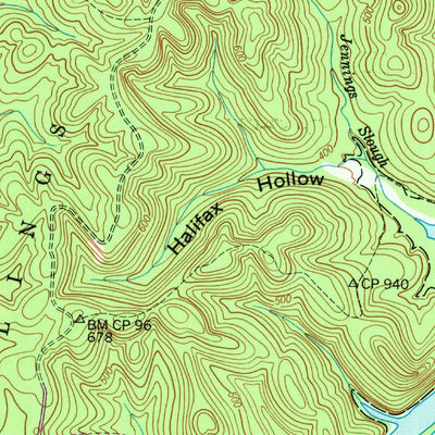United States Geological Survey Bath Springs, TN (1949, 24000-Scale) digital map
