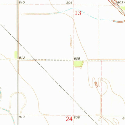 United States Geological Survey Bathgate, ND (1971, 24000-Scale) digital map