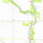 United States Geological Survey Bathgate NE, ND (1970, 24000-Scale) digital map
