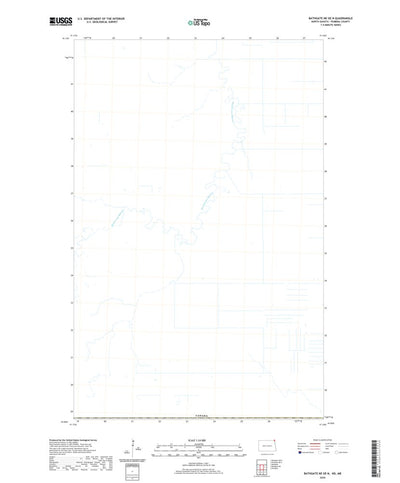 United States Geological Survey Bathgate NE OE N, ND (2020, 24000-Scale) digital map