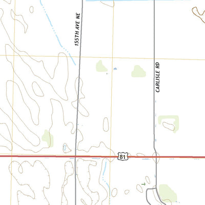 United States Geological Survey Bathgate SE, ND (2020, 24000-Scale) digital map