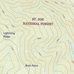 United States Geological Survey Bathtub Mountain, ID (2020, 24000-Scale) digital map