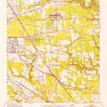 United States Geological Survey Baton Rouge East, LA (1953, 24000-Scale) digital map
