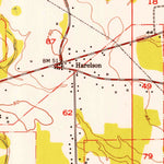 United States Geological Survey Baton Rouge East, LA (1953, 24000-Scale) digital map