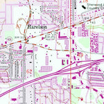 United States Geological Survey Baton Rouge East, LA (1963, 24000-Scale) digital map