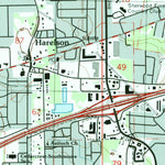 United States Geological Survey Baton Rouge East, LA (1992, 24000-Scale) digital map