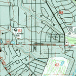 United States Geological Survey Baton Rouge East, LA (1992, 24000-Scale) digital map