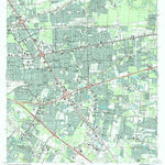 United States Geological Survey Baton Rouge East, LA (1995, 24000-Scale) digital map
