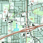 United States Geological Survey Baton Rouge East, LA (1995, 24000-Scale) digital map