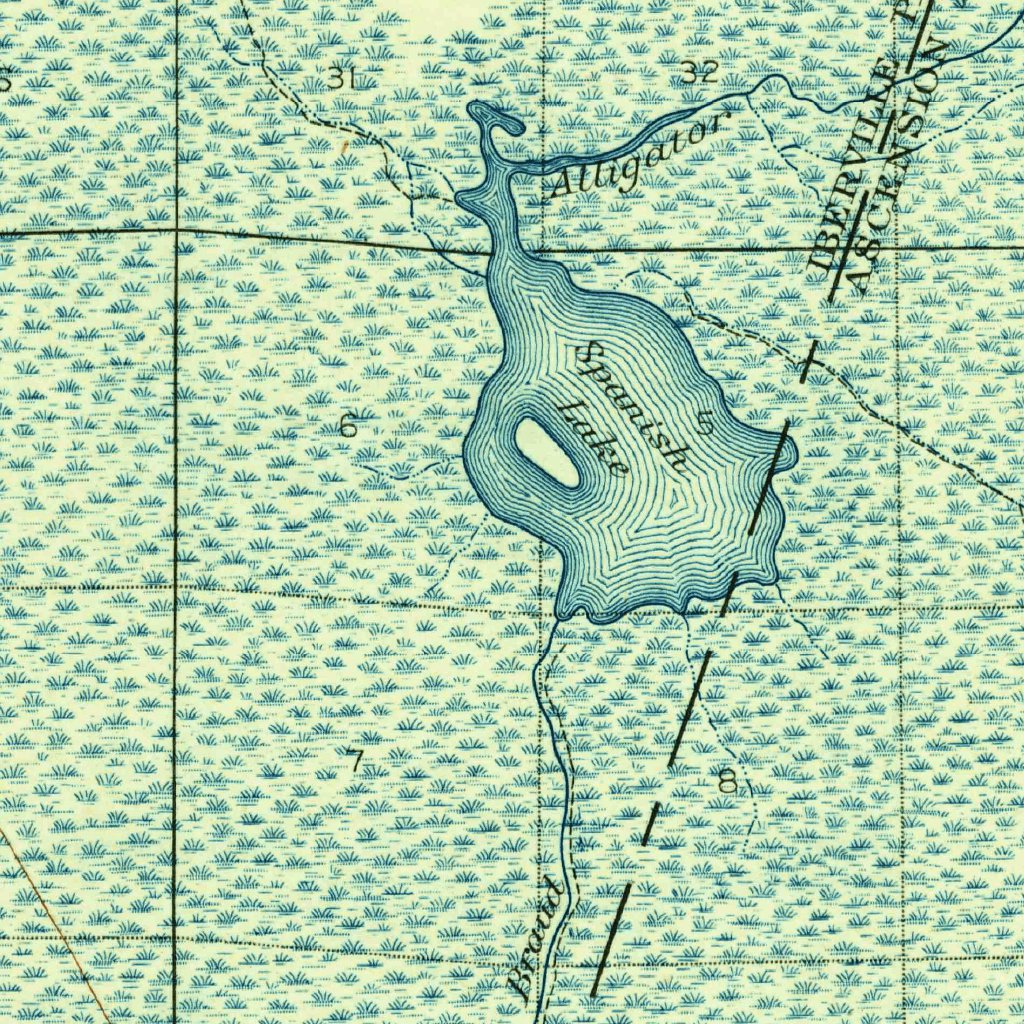 Baton Rouge, LA (1908, 62500-Scale) Map by United States Geological ...