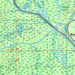 United States Geological Survey Baton Rouge, LA (1984, 100000-Scale) digital map