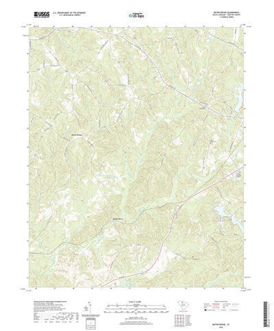 United States Geological Survey Baton Rouge, SC (2020, 24000-Scale) digital map