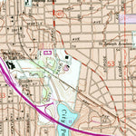 United States Geological Survey Baton Rouge West, LA (1963, 24000-Scale) digital map