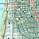 United States Geological Survey Baton Rouge West, LA (1992, 24000-Scale) digital map