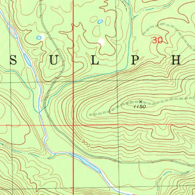 United States Geological Survey Battiest, OK (1982, 24000-Scale) digital map