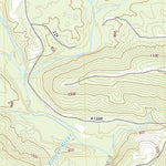 United States Geological Survey Battiest, OK (2022, 24000-Scale) digital map