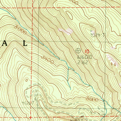 United States Geological Survey Battle AX, OR (1985, 24000-Scale) digital map