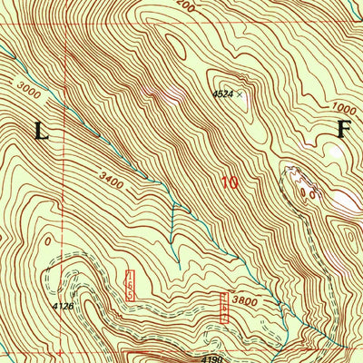 United States Geological Survey Battle AX, OR (1994, 24000-Scale) digital map