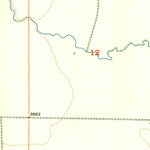 United States Geological Survey Battle Butte, MT (1956, 24000-Scale) digital map